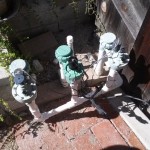 Replaced broken sprinkler valve and repaired manifold Replaced broken sprinkler valve and repaired manifold